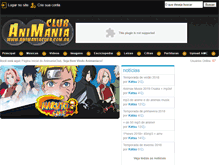 Tablet Screenshot of mp3.animaniaclub.com.br